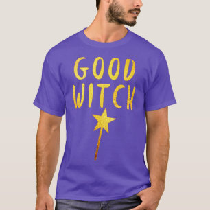 GOEDE HEKS met TOVERSTAF in GOUD T-shirt