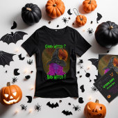 Goede heks slechte heks Halloween feest T-shirt