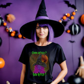 Goede heks slechte heks Halloween feest T-shirt