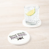 "Goede heks, slechte heks..." Onderzetter (Zijkant)