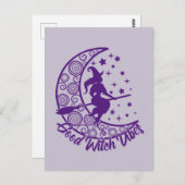 Goede heks vibes briefkaart (Voorkant / Achterkant)