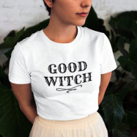 Goede Heks Zwart en Wit Dames Halloween