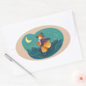 goede hekstokers ovale sticker (Envelop)