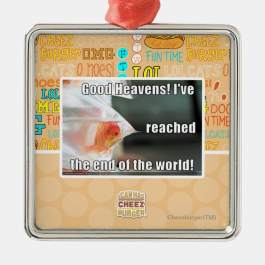 Goede Hemel! Metalen Ornament (Voorkant)