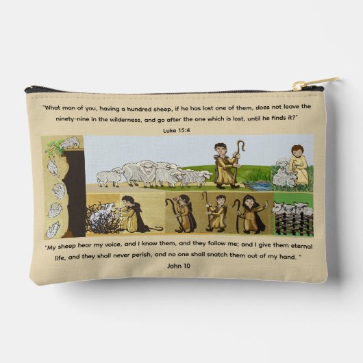 Goede Herder gebedenboek rozenkrans Etui (Achterkant)