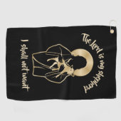 Goede Herder Jezus Golfhanddoek (Horizontaal)