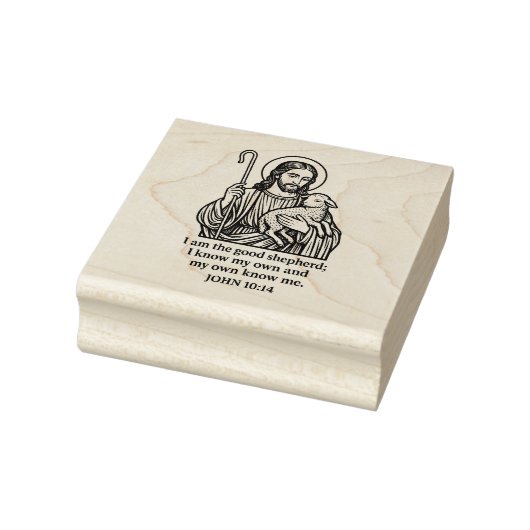 Goede Herder Katholieke Rubber Stempel - Johannes  (Stempel)