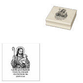 Goede Herder Katholieke Rubber Stempel - Johannes  (Gestempeld)