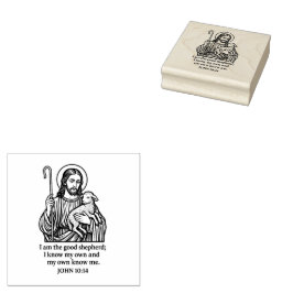 Goede Herder Katholieke Rubber Stempel - Johannes 