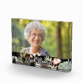 Goede herinneringen Bloemenviering van het leven F Fotoblokken (Rechts)