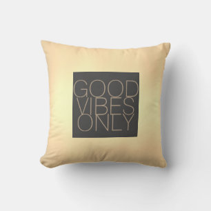 goede het hoofdkussensepia van het vibes slechts kussen