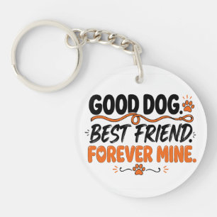 Goede Hond Beste Vriend Voor Altijd Van Mij Schatt Sleutelhanger
