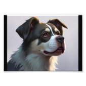 Goede hond foto afdruk (Voorkant)