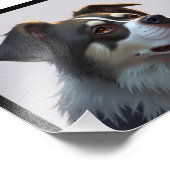 Goede hond foto afdruk (Hoek)