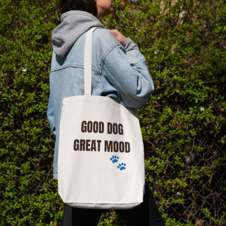 Goede Hond Grote Stemming Tote Bag