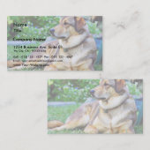 Goede hond visitekaartje (Voorkant / Achterkant)