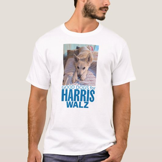 Goede honden voor Harris / Walz T-shirt (Voorkant)