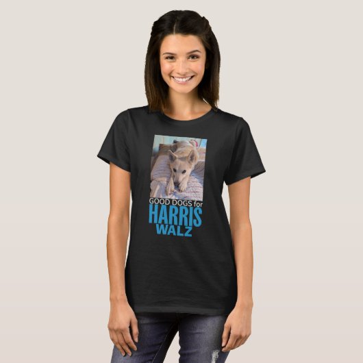 Goede honden voor Harris / Walz T-shirt (Voorkant volledig)