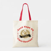 Goede Hoop Middelbare School 50e Jaar Klasse Reüni Tote Bag (Achterkant)