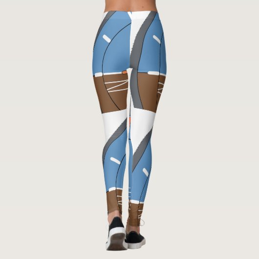 Goede houding - Leggings voor de indicator van de (Achterkant)