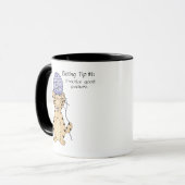 Goede houding - Ringer Mok (Voorkant links)