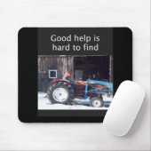 Goede hulp is moeilijk te vinden muismat (Met muis)