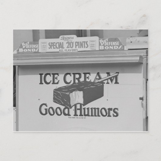 Goede Humor Ice Cream Truck Briefkaart (Voorkant)