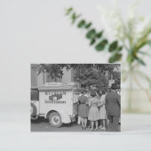 Goede Humor Ice Cream Truck Briefkaart (Staand voorkant)