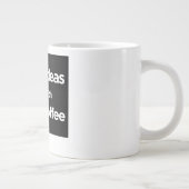 Goede ideeën beginnen met goede koffie | Jumbo-Mok Grote Koffiekop (Rechts)