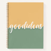 Goede ideeën notitieboek (Voorkant)