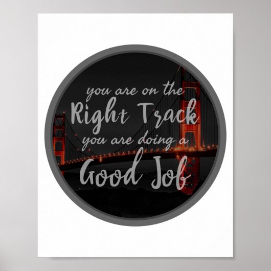 goede inspirerend citaten voor motivatie poster (Voorkant)