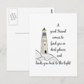 Goede Inspirerend prijsopgave voor vrienden Briefkaart (Voorkant / Achterkant)