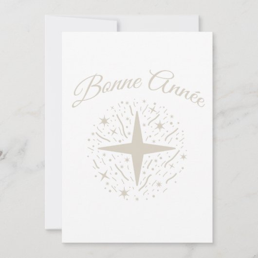 Goede Jeugdjaren: zilver design met sterren Feestdagenkaart (Voorkant)