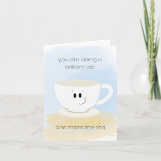 Goede Job Teacup Kaart