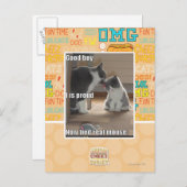 Goede jongen briefkaart (Voorkant / Achterkant)