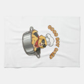 Goede Jongen Chef Koken Hond Theedoek (Horizontaal)