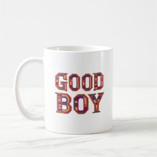 Goede jongen koffiemok (Links)
