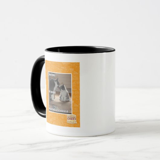 Goede jongen mok (Voorkant links)