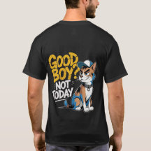 Goede Jongen Niet Vandaag Grappige Kat Illustratie