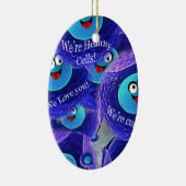 Goede jongens SuperCellular Keramisch Ornament (Rechts)