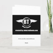 Goede Jongens: Vakantie Feestdagen Kaart (Achterkant)