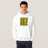 Goede Karma, Boeddhistisch Principe Hoodie (Voorkant volledig)