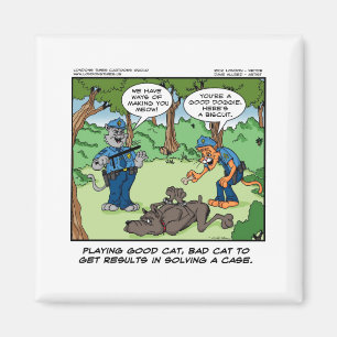 Goede kat Bad Cat U betekent grappige cadeautjes e Magneet