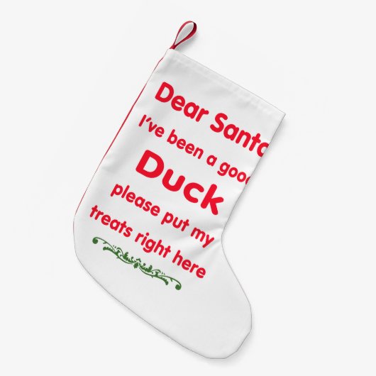 Goede kerstbedekking kleine kerstsok (Voorkant (Hangend))