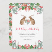 Goede kerstdagen in de Grote Joieri Feestdagenkaart (Voorkant / Achterkant)