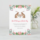 Goede kerstdagen in de Grote Joieri Feestdagenkaart (Staand voorkant)