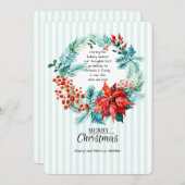 Goede kerstkaart (Voorkant / Achterkant)