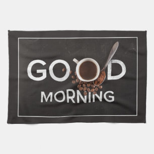 Goede keukenhanddoek voor koffie