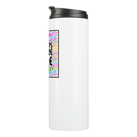 Goede Kinder vierkantsdans Thermosbeker (Geroteerd rechts)