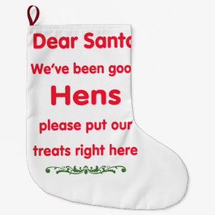 goede kippen grote kerstsok
